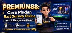 PREMIUN88: Cara Mudah Ikut Survey Online untuk Pengaruhi Game
